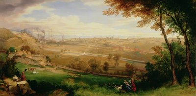 Ansicht von Bradford, 1849 von William Cowen